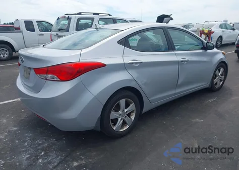 2013 Hyundai Elantra Gls from USA, damaged, VIN 5NPDH4AEXDH418005